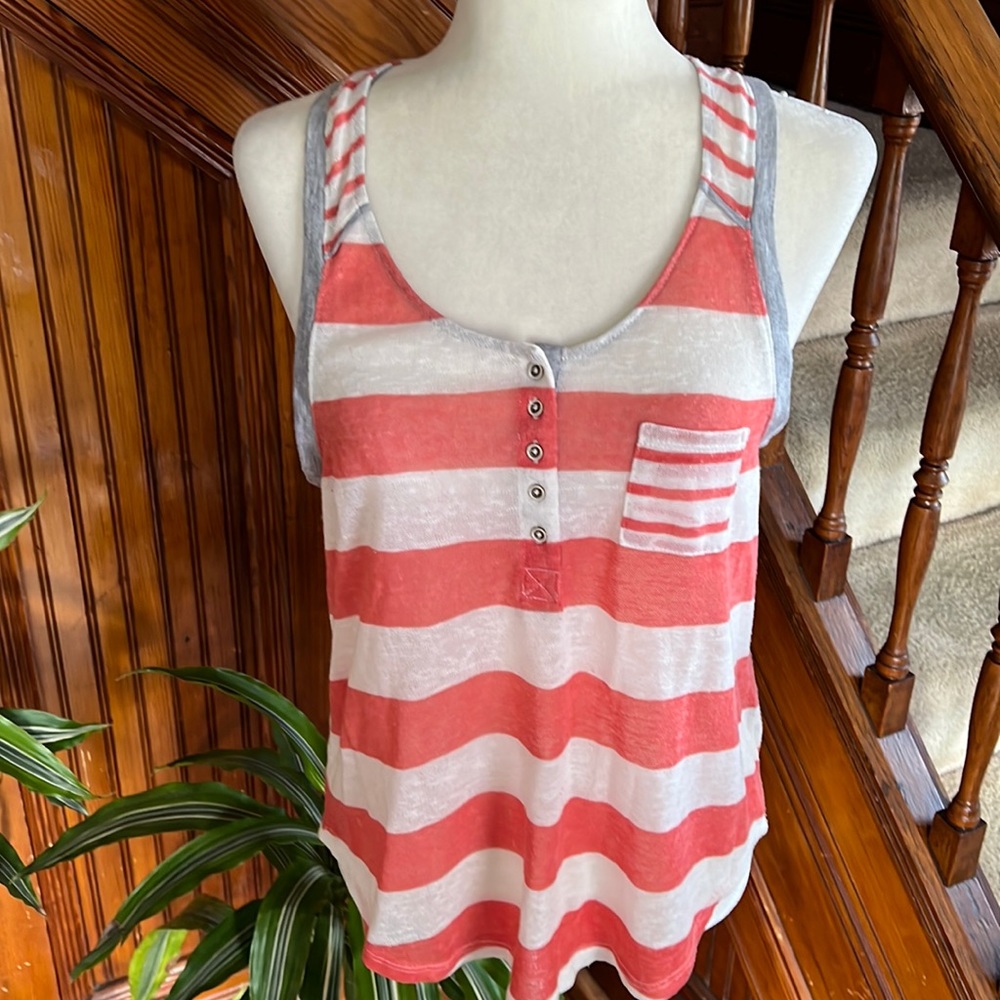 Jolt Racer-back Oversized Tank Sz L